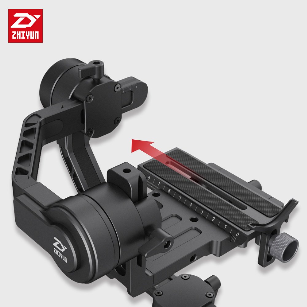 Zhiyun-Tech Crane 2 Mirrorless Gimbal - Manfrotto Quick Release Plate