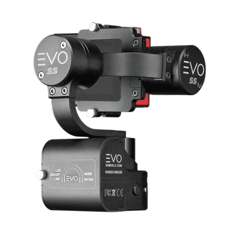 EVO SS wearable 3 axis gimbal iwth Garmin Virb