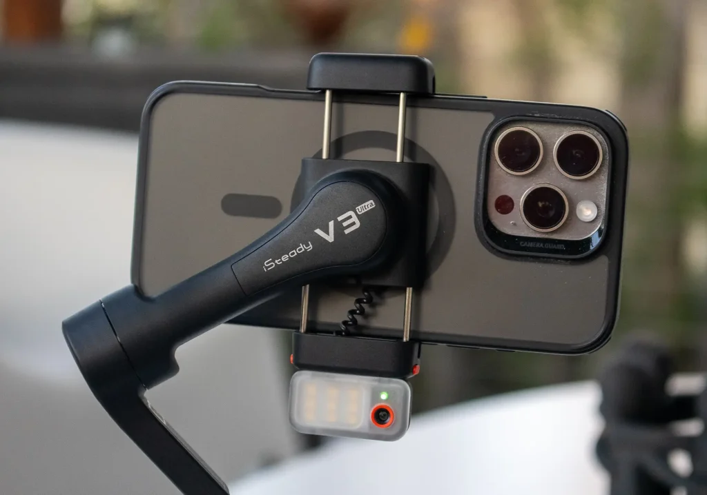 Hohem iSteady v3 Ultra reverse with AI Tracker