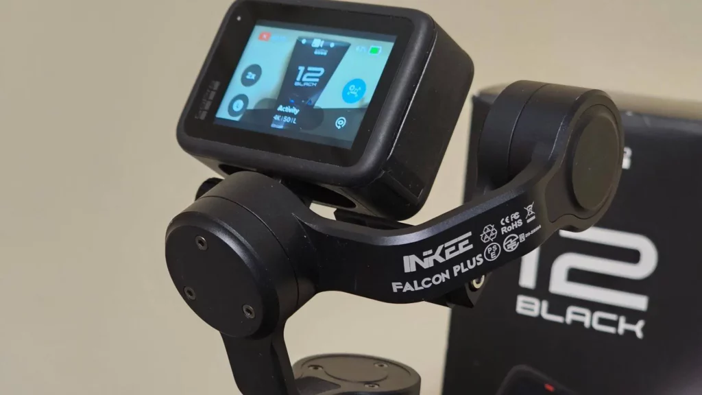 INKEE Falcon Plus with gopro mounted